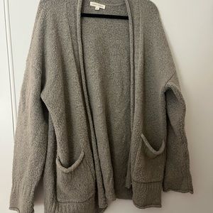 Brown/gray cardigan